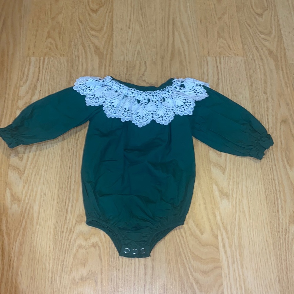 Green Lace Bubble